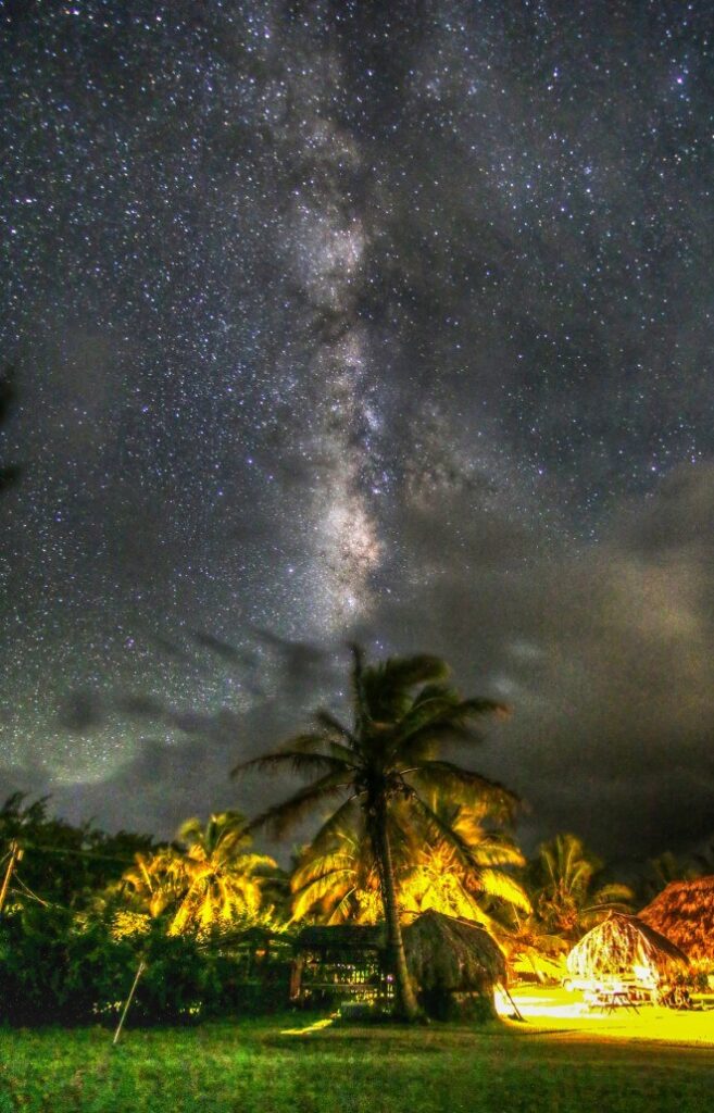 View of the Milkyway Galaxy from Maui Hawaiʻi